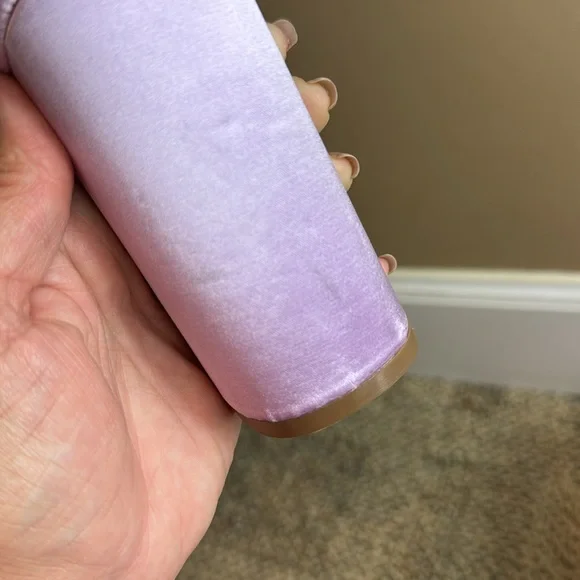 The Drop Women's Hamalie Platform Sandal, Lavender Satin, Size 9 - Picture 8 of 16